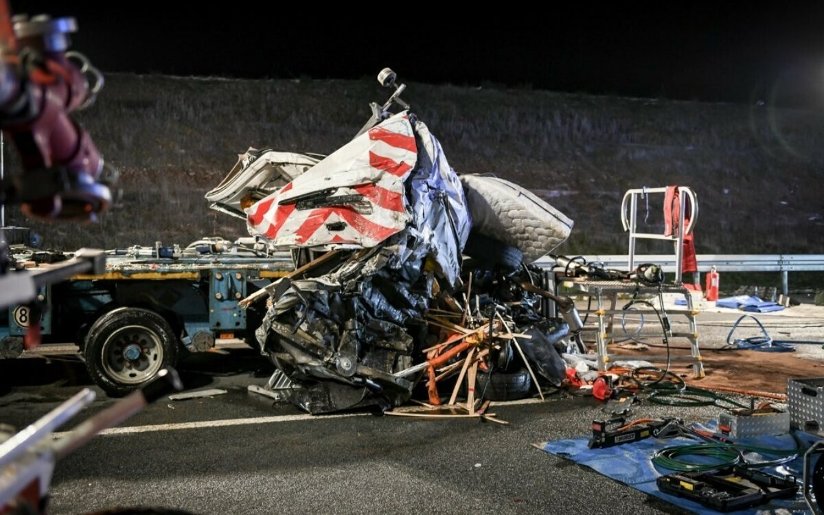 Ein schwerer Unfall bei Nacht auf der A3 Ein schwerer Unfall bei Nacht auf der A3